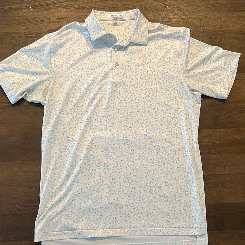Men’s Peter Millar Polo Like New Medium